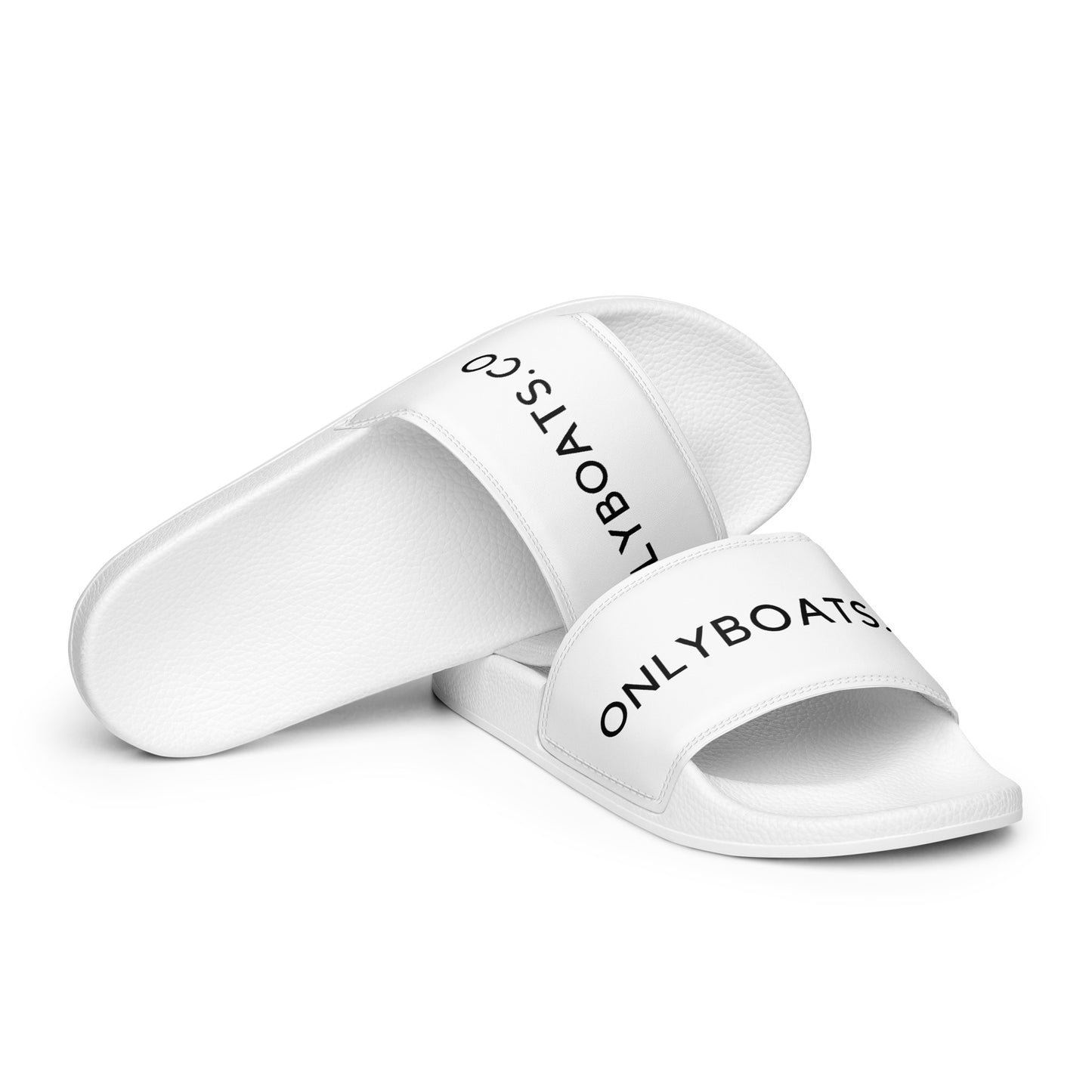 Onlyboats.co Men’s slides - ONLY BOATS