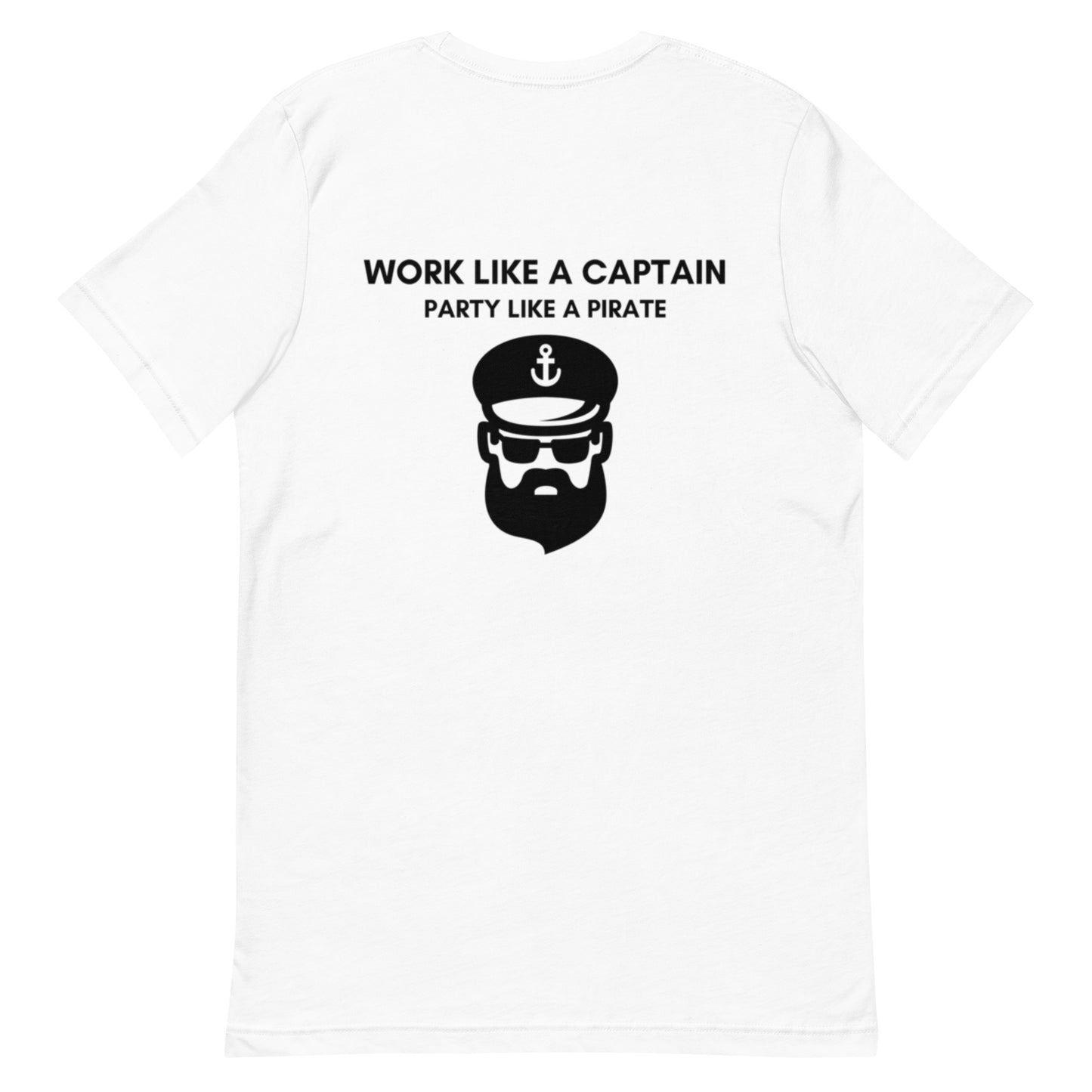 Work like a captain t-shirt - ONLY BOATS