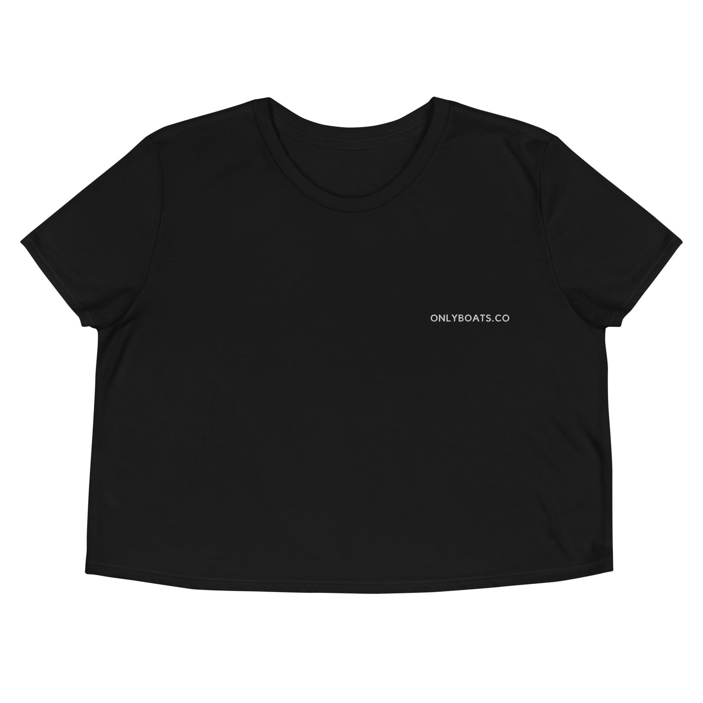 Onlyboats.co Crop Tee - ONLY BOATS